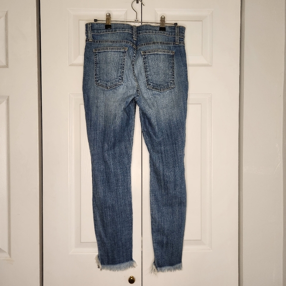Pistola, Aubrey Distressed Skinny Jeans, Frayed Hem - Picture 7 of 9